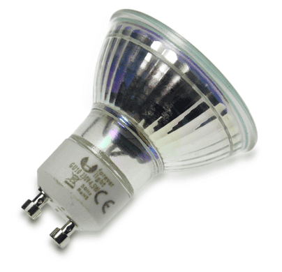 Réflecteur LED GU10 4,6W 450lm blanc chaud, pack 6
