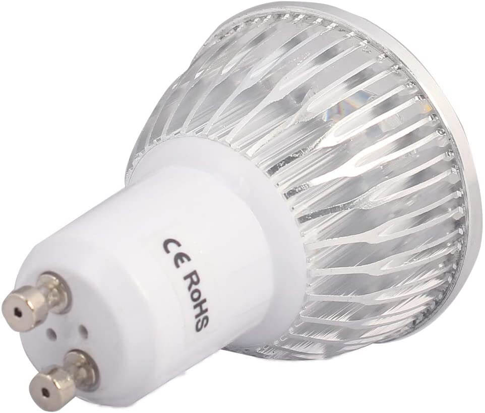 Philips ampoule LED Spot GU10 50W Blanc Chaud, Verre, 6 Unité (Lot de 1)
