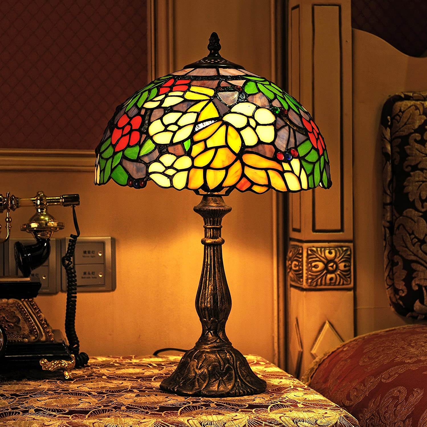 22 Dragonfly, Lampe Tiffany, Lampe pour vitraux, Lampe de bureau, Lampe  Tiffany, Lampe de table, Lampe Art déco, Abat-jour, Éclairage antique,  Tiffany -  Canada