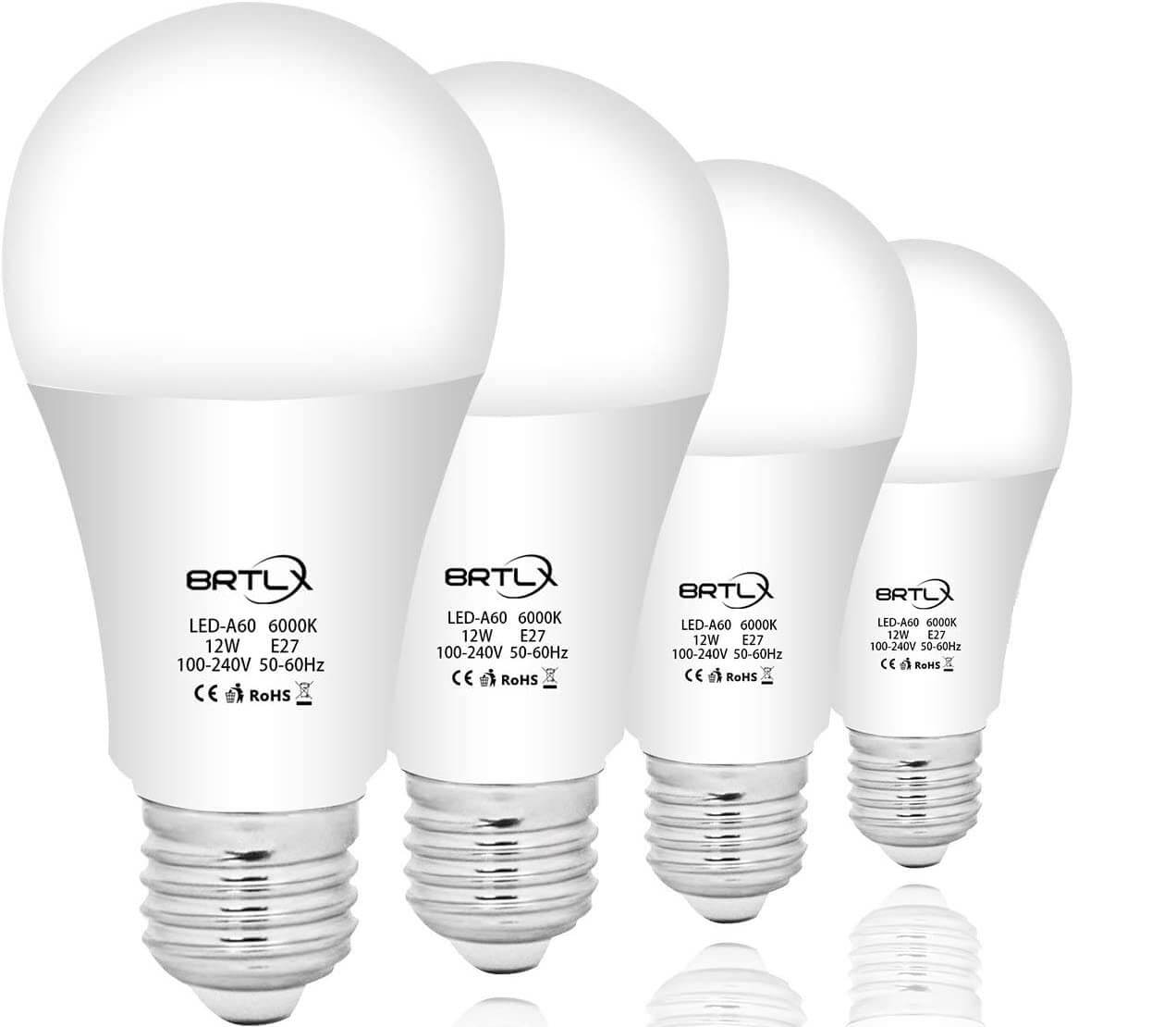 Ampoule LED E27 blanc froid, 6W (équivalent à l'ampoule 60W