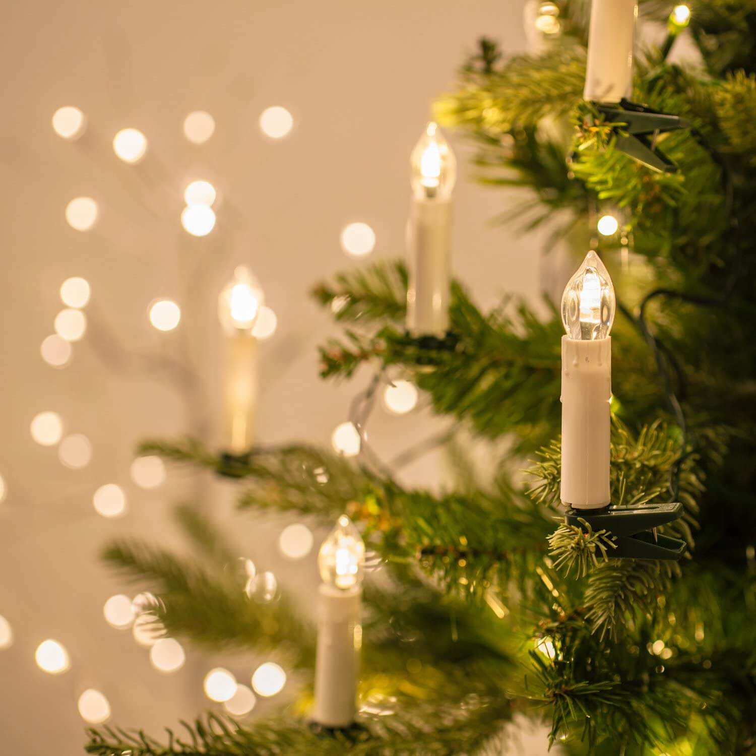 Lumières de Noël d'intérieur - Type : Bougie Type d'ampoule : Led