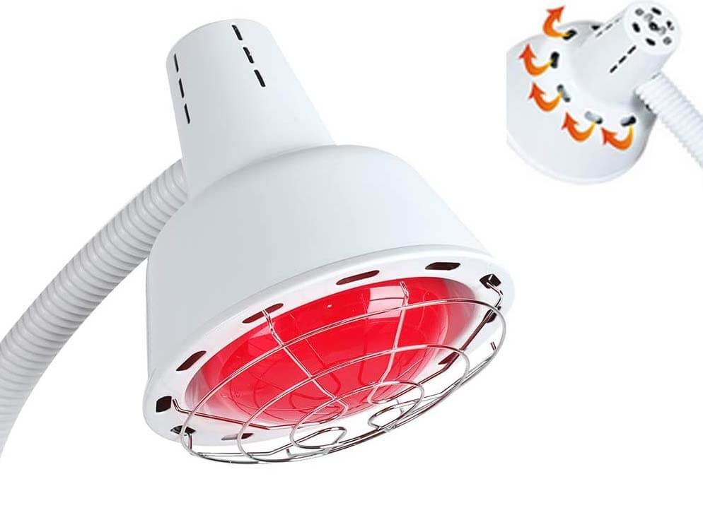 Ampoule chauffante E27 incassable pour lampes chauffantes & chauffe