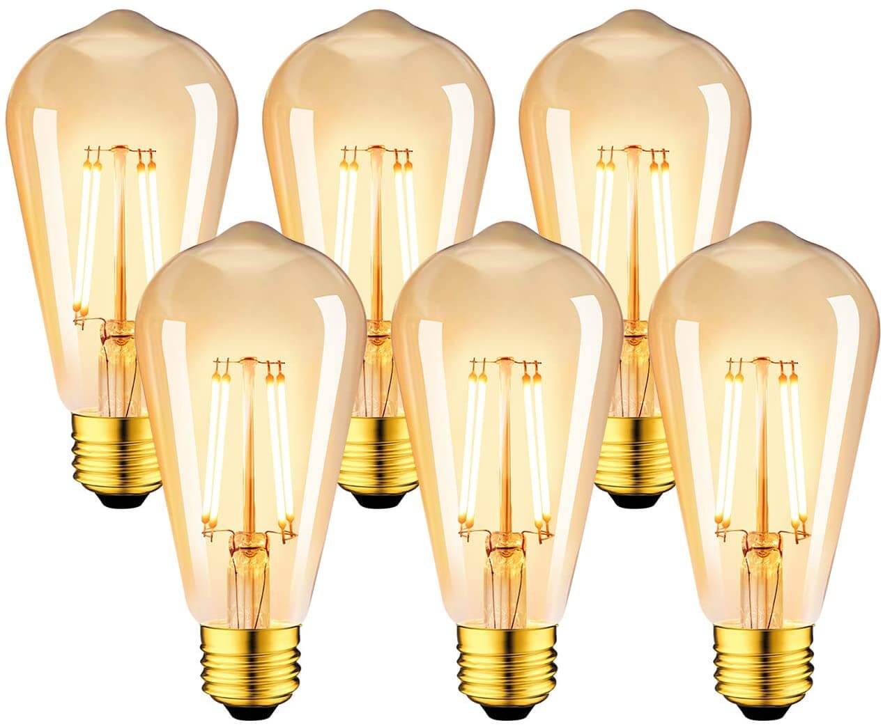 Ampoule Ancienne De Style Vintage Bt180 Grande Edison Ampoule Filament Doux Notes Créatives Grande Taille Lustre Source De Lumière Lumière Chaude Lampe À Économie DÉnergie Globe Lampe 