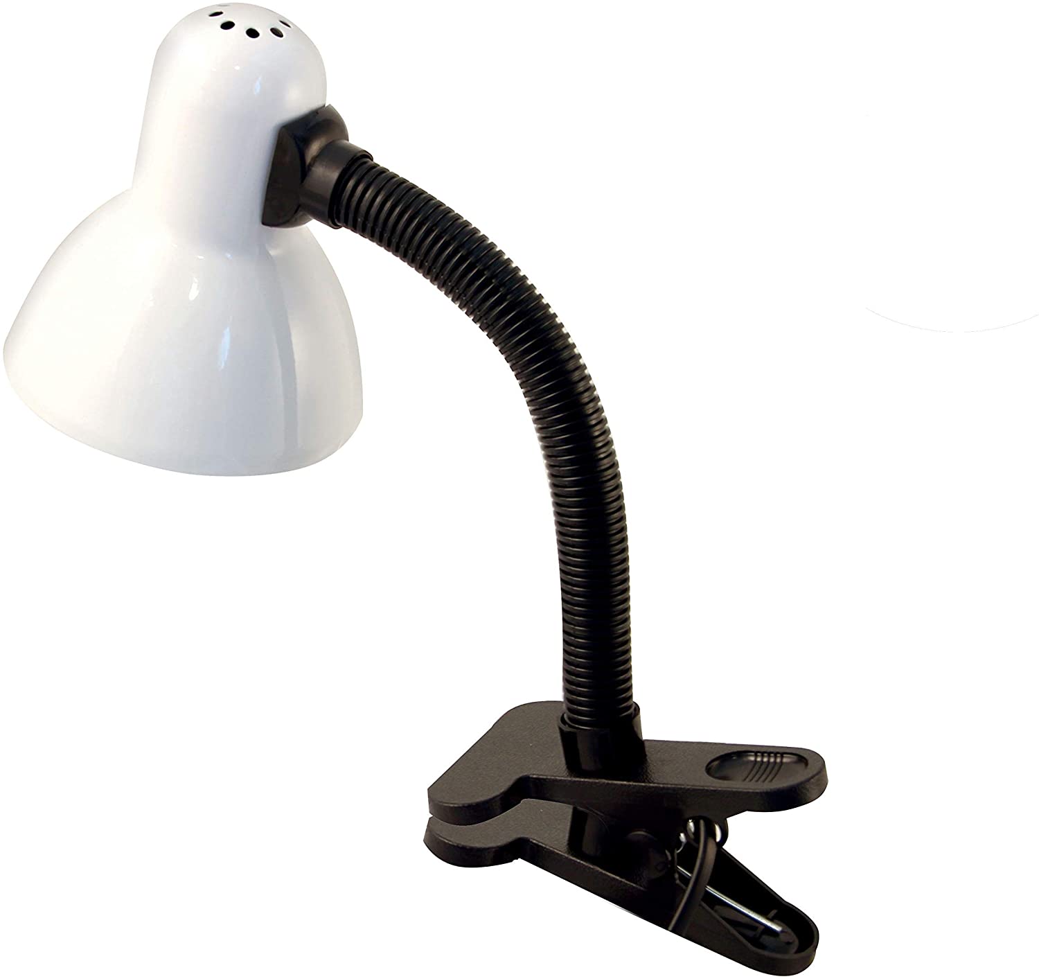 Lampe de bureau à pince USB, 3 couleurs et 10 luminosité réglables, 48 led  flexibles 360, lampe à pince pour lit, lampe de lecture de livre, dimmable USB  C